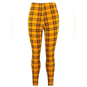 PLUS CHECK JERSEY LEGGINGS SIZE 24/4X